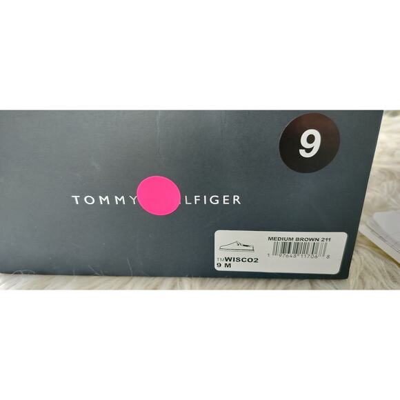 4030) Tommy Hilfiger Men's Tan Wisco2 Slipper Size US 9 - Picture 8 of 8